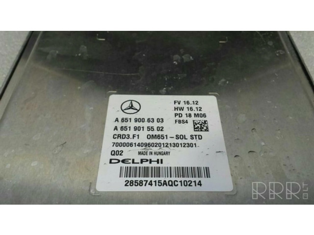 Řídící jednotka A6519006303   Mercedes-Benz GLA W156 2018