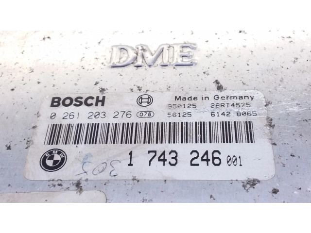 Řídící jednotka 1743246001, 0261203276 BMW 3 E36 1995