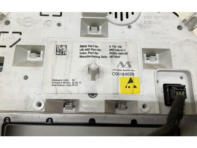 Панель приборов 62116977077, 62116977077 Mini One - Cooper Coupe R56