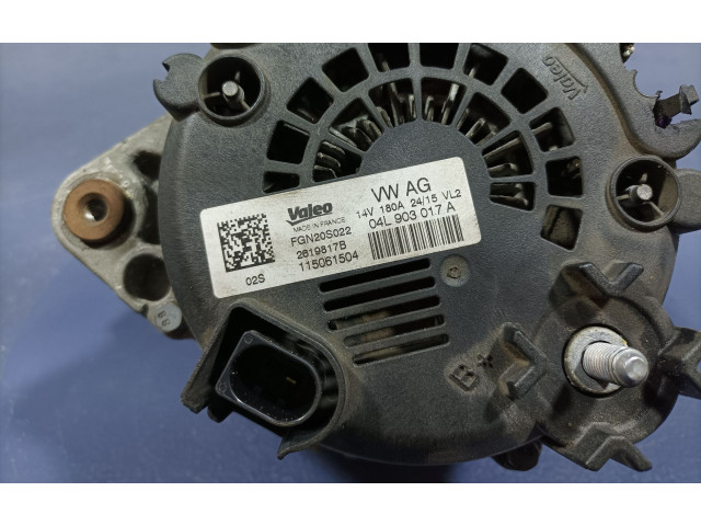 Генератор 04L903017A, 04L903017A Audi Q5 SQ5