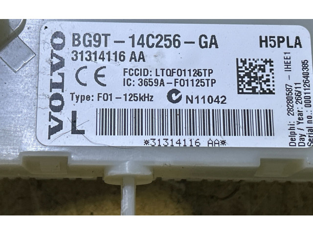 Блок предохранителей BG9T14C256GA, 31314116AA Volvo S60