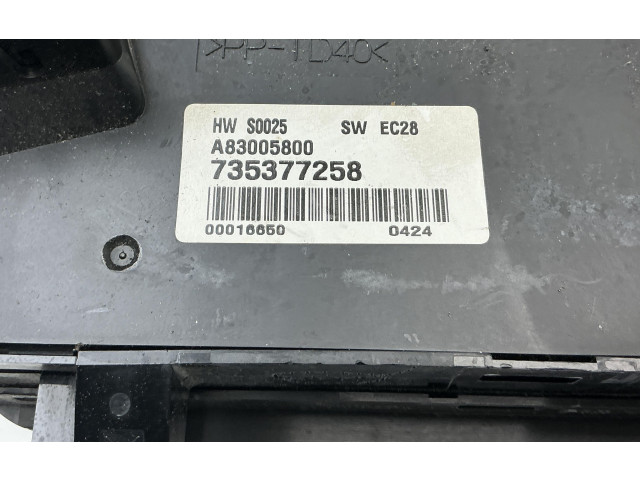 Блок управления климат-контролем 735377258, 188A9000   Fiat Idea