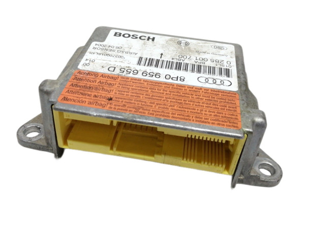 Блок подушек безопасности 8P0959655D, 0285001700   Audi A3 S3 8P