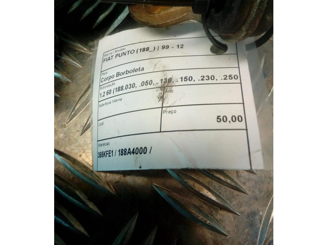 Vstřikovací lišta 365KFE1 Fiat Punto (188) pro benzínový motor 1.2