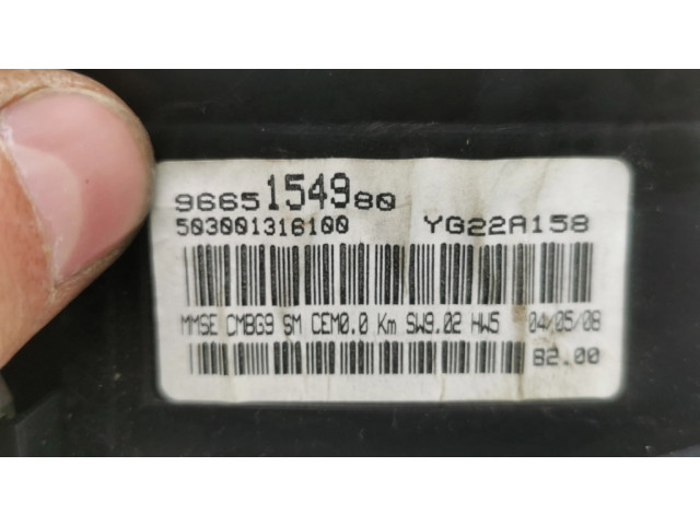 Панель приборов 9665154980, 503001316100   Citroen Berlingo       