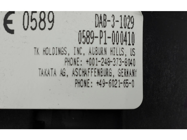 Подушка безопасности водителя 0589P1000410 Jeep Cherokee