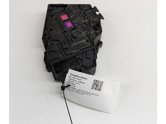   Pojistková skříňka A1775404207   Mercedes-Benz EQB 2022