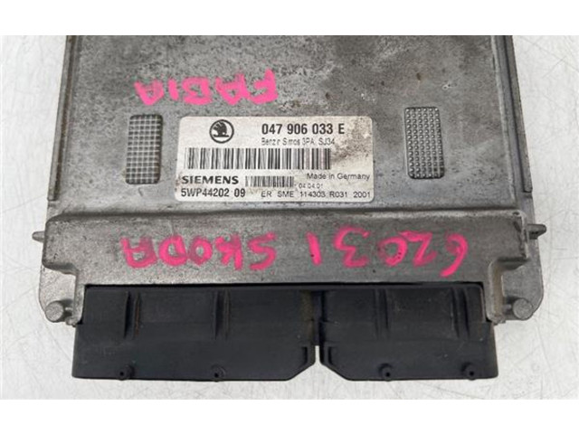 Блок управления 047906033E, 047906033E Skoda Fabia Mk1 (6Y)