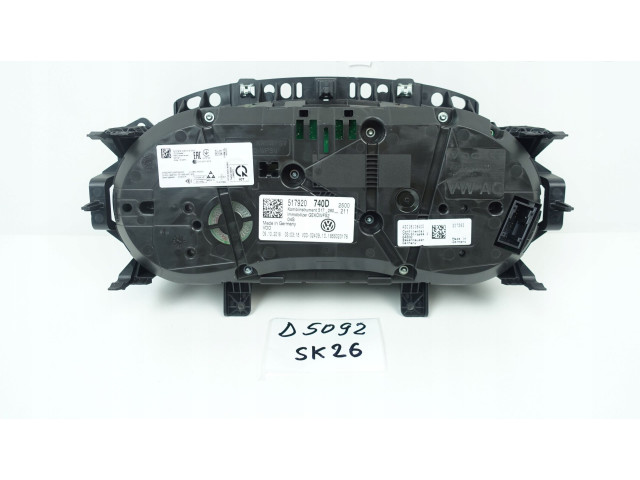 Панель приборов 517920740D, 30134KM Volkswagen Golf Sportsvan