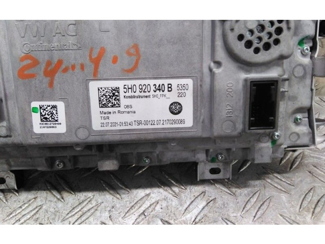 Панель приборов 5H0920340B, 5H0920340B Volkswagen Golf VIII