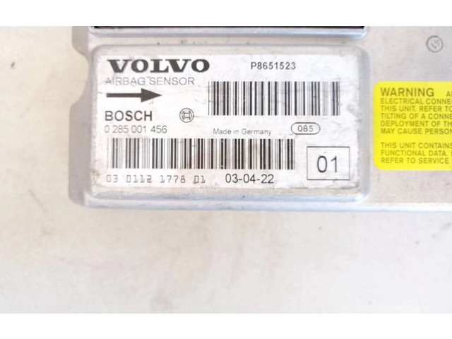 Блок подушек безопасности 0285001456, p8651523   Volvo V70