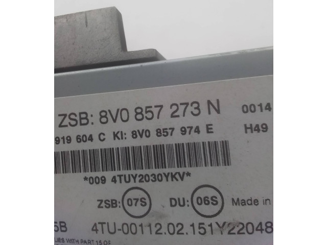 Дисплей 8V0857273N, 8V0857974E Audi A3 S3 8V