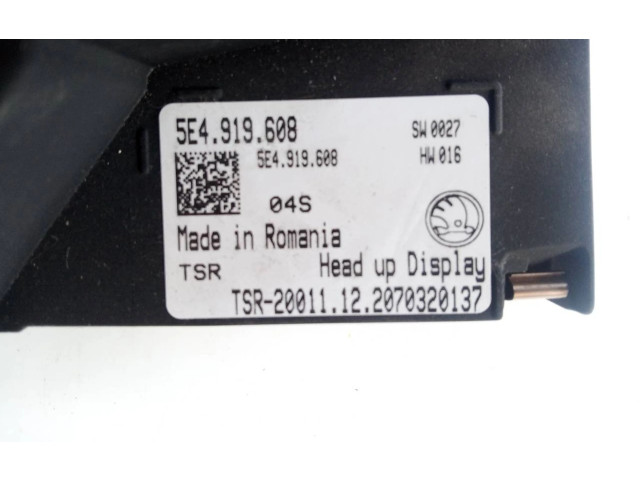 Панель приборов 5E4919608   Skoda Octavia Mk4       