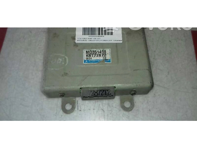 Блок управления двигателем Блок управления MD351418 Hyundai Sonata