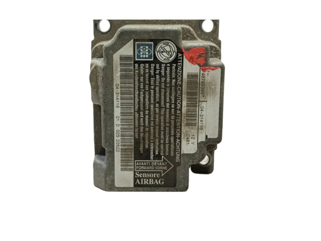 Блок подушек безопасности 46763600, 46789398 Fiat Marea