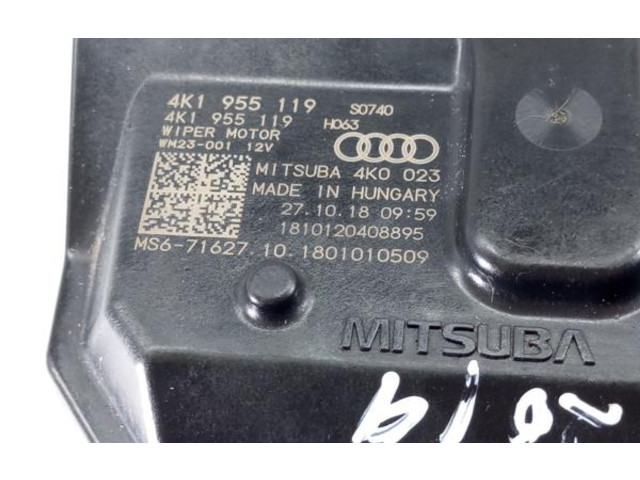 Двигатель стеклоочистителей 4K1955119, 1801010509 Audi A6 S6 C8 4K