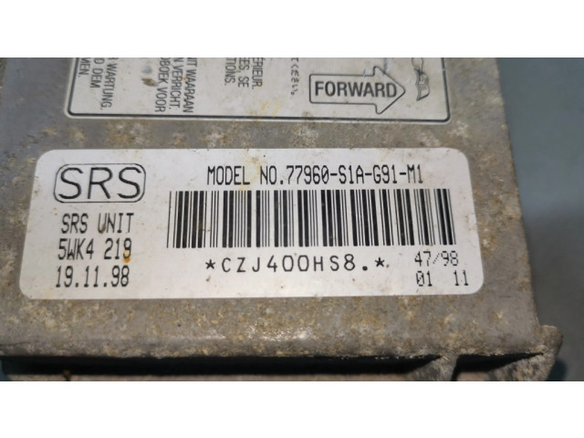Блок подушек безопасности 77960S1AG91M1 Honda Accord