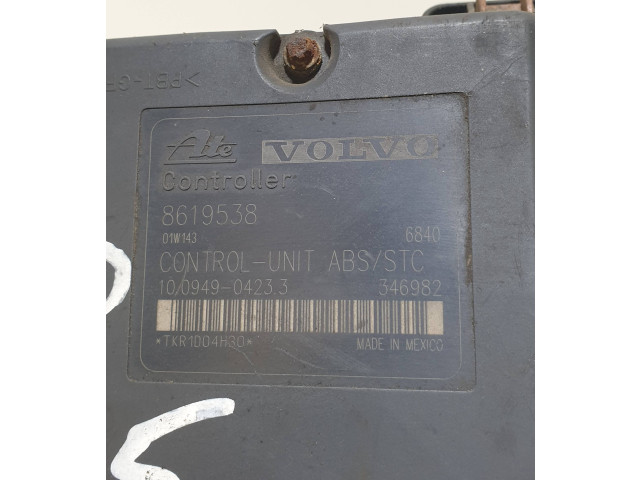 Блок АБС 8619538, 346982 Volvo V70 2000 - 2004 года