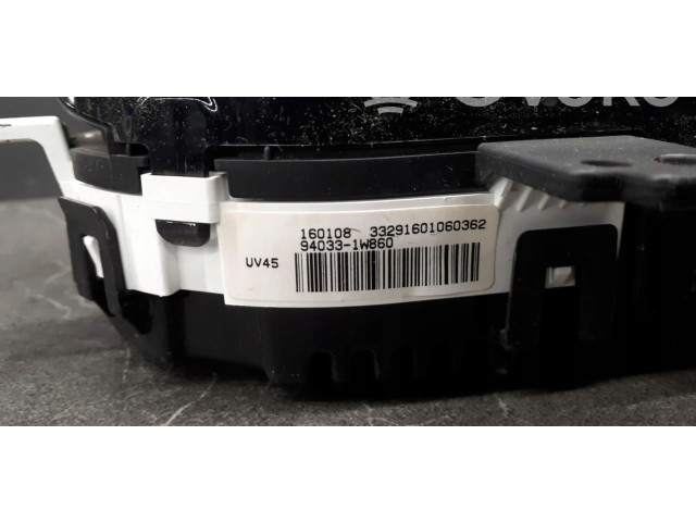 Панель приборов 94033-1w860   KIA Rio       