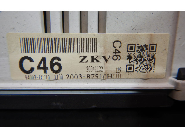 Панель приборов 940031C010, 940031C010 Hyundai Getz