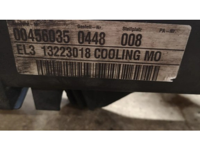 Вентилятор радиатора 13223018, 00456035 Opel Insignia A 2.0