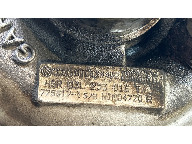 Turbodmychadlo Турбина 03L253016T, 7755171 Skoda Octavia Mk2 (1Z) 1.9