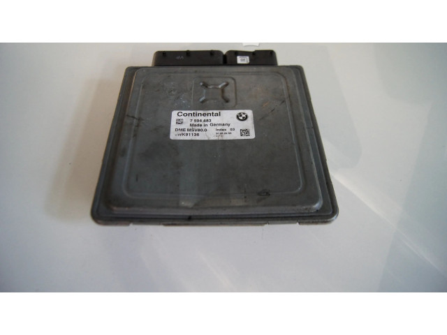 Блок управления двигателя 7594483, 5WK91136 BMW X5 E70