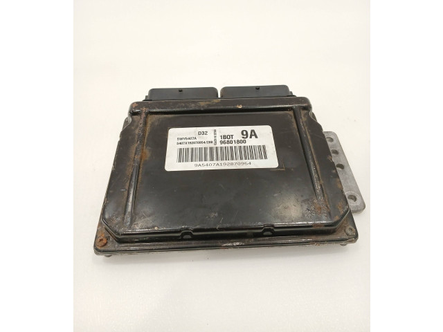 Блок управления двигателя 96801800, 5WY5407A   Chevrolet Matiz