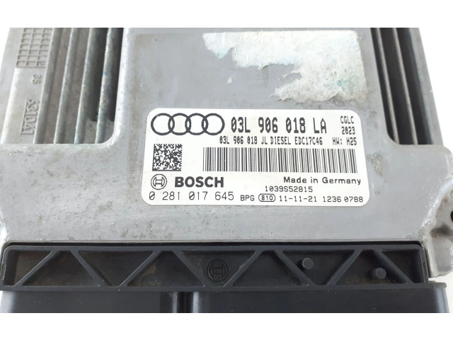 Блок управления двигателя 03L906018LA, 03L906018JL   Audi A6 S6 C7 4G