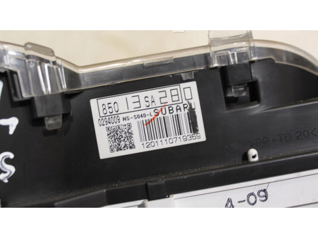 Панель приборов 85013SA28 Subaru Forester SG