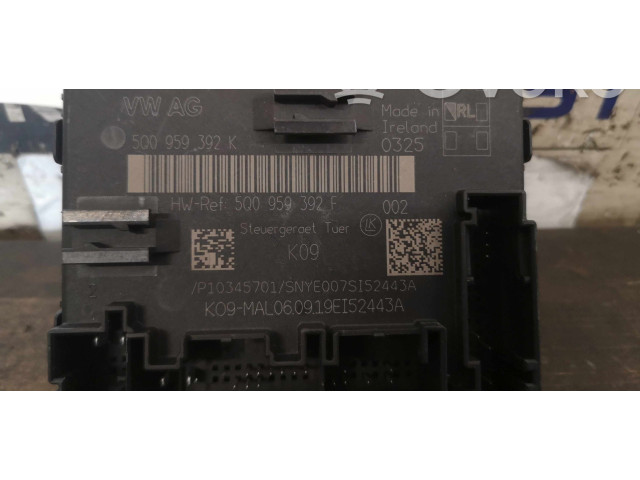 Блок управления 5Q0959392K, 5Q0959392K   Volkswagen Cross Touran II