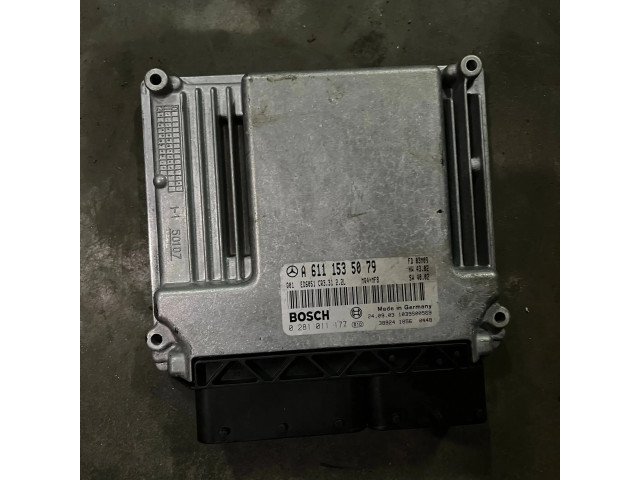 Řídící jednotka A6111535079, 0281011177 Mercedes-Benz Vito Viano W639 2005