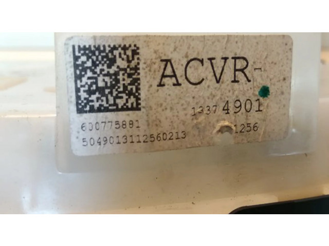 Přístrojová deska  Opel Zafira C 2011 13374901, 600775881  