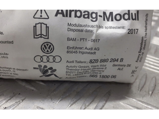 Подушка безопасности пассажира 8Z0880204B Audi A2