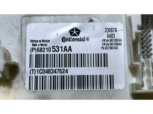 Блок комфорта 68210531AA, 68210534AA Jeep Grand Cherokee