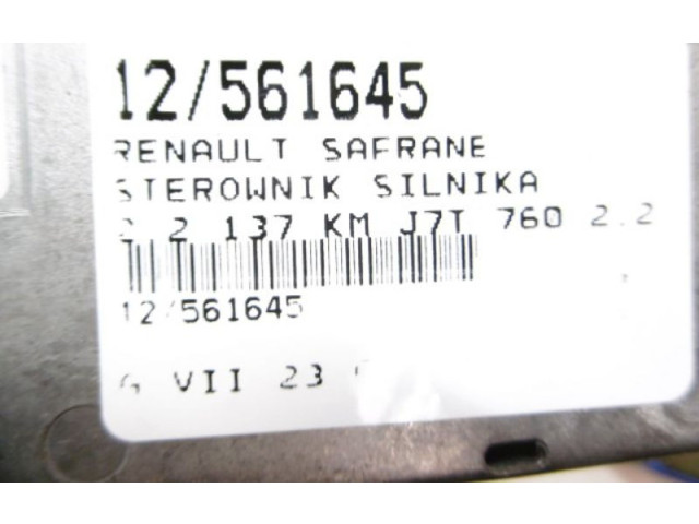 Řídící jednotka 7700745988, 7700745988 Renault Safrane 1994