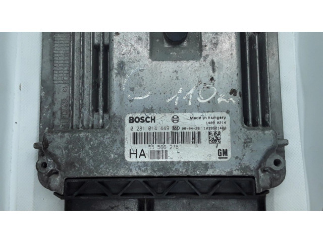 Řídící jednotka 0281014449, 55566276 Opel Vectra C 2005