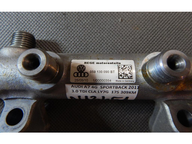 Топливная рампа 059130090BT   Audi A7 S7 4G  