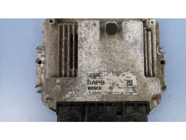 Блок управления двигателя 3M6112A650AB, 0281011534 Mazda 3 I