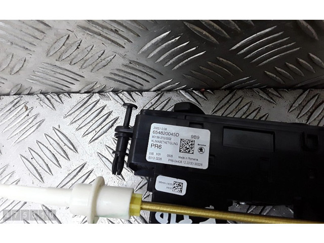 Блок управления климат-контролем 654820045d   Skoda Scala