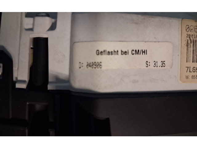 Панель приборов 7L6920881A, 0263655014   Volkswagen Touareg I       