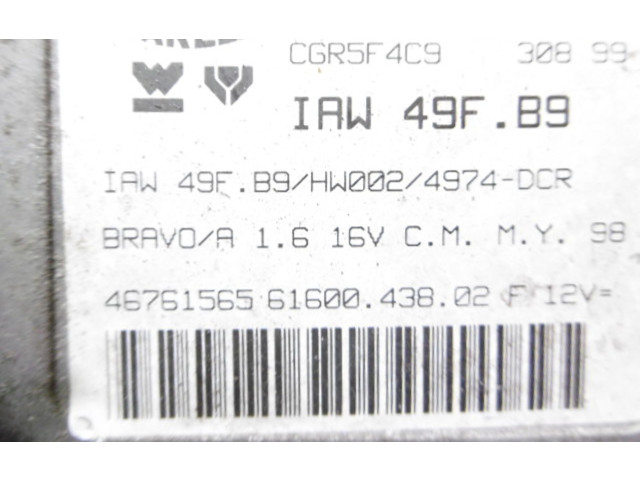 Zámek zadních dveří 46761565, 46761565 Fiat Bravo - Brava 1998