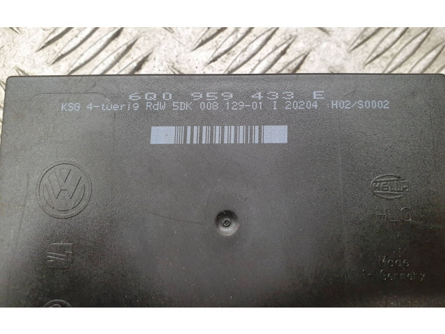 Блок комфорта 6Q0959433E Skoda Fabia Mk1 (6Y)