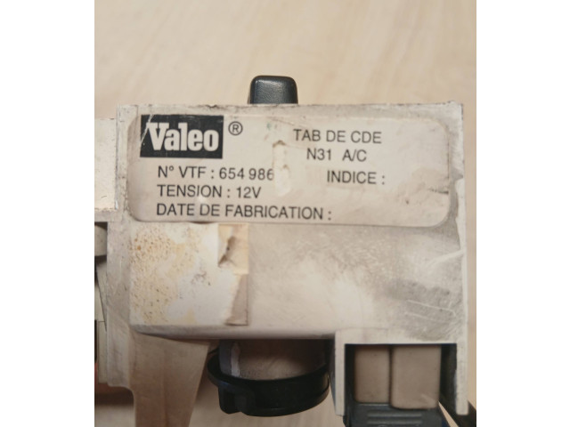 Блок управления климат-контролем 654986   Citroen Berlingo