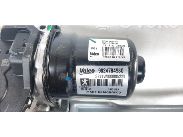 Моторчик дворников 9824784980    Peugeot 2008 II