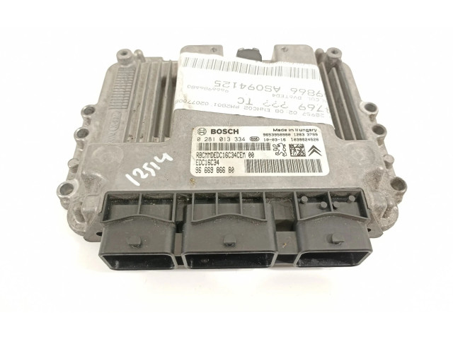 Řídící jednotka 966986680, 9653958980 Peugeot 5008 2010