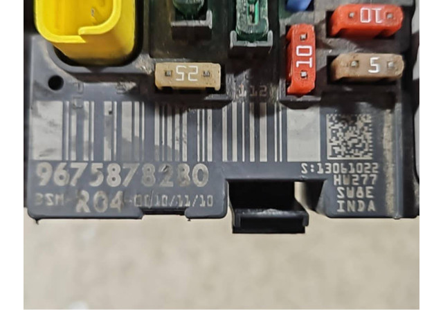 Pojistková skříňka 9675878280 Citroen Berlingo 2010