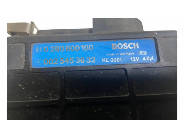 Řídící jednotka 0025453632, 0280800100 Mercedes-Benz 190 W201 1990