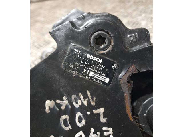 Vstřikovací čerpadlo 7788670, 0445010045 BMW 3 E46 pro naftový motor 2.0