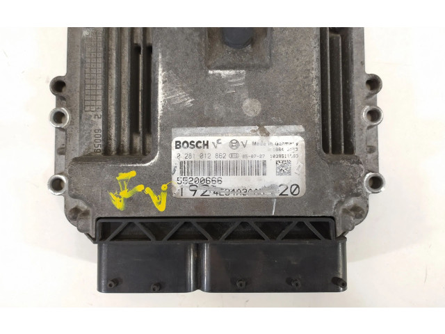 Блок управления двигателя 55200666, 0281012862   Alfa Romeo GTV